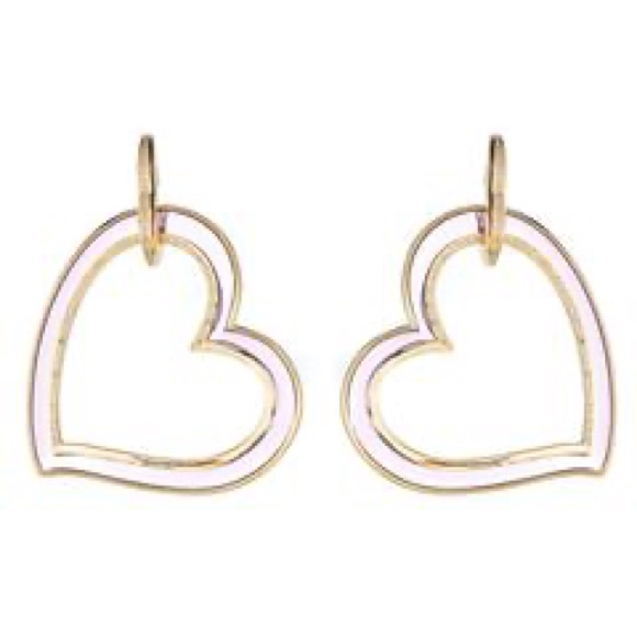 Cristina Sabatini Jewelry - Cristina Sabatini Pink Amoroso Heart ❤️ earrings